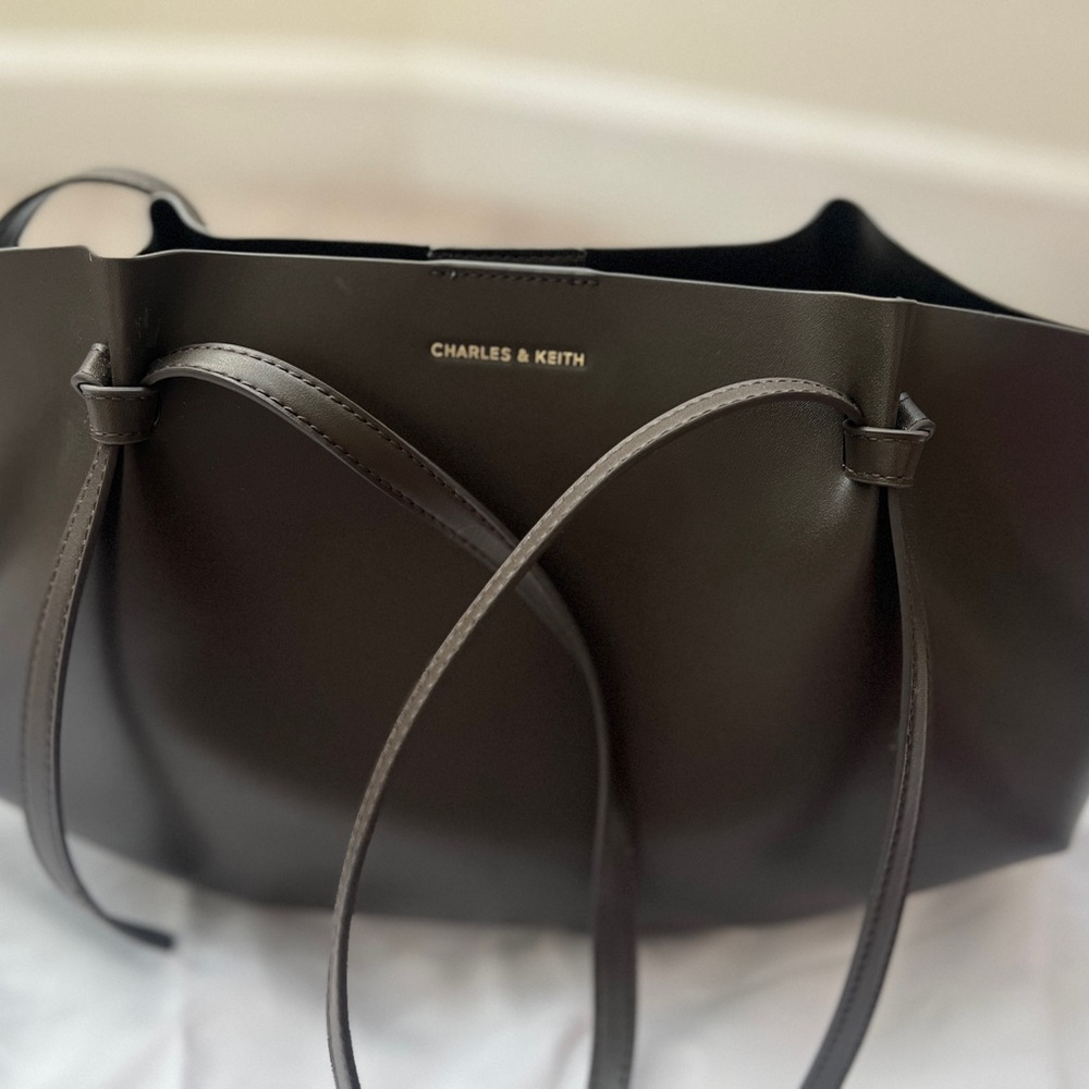 Charles & Keith Olive Tote Bag